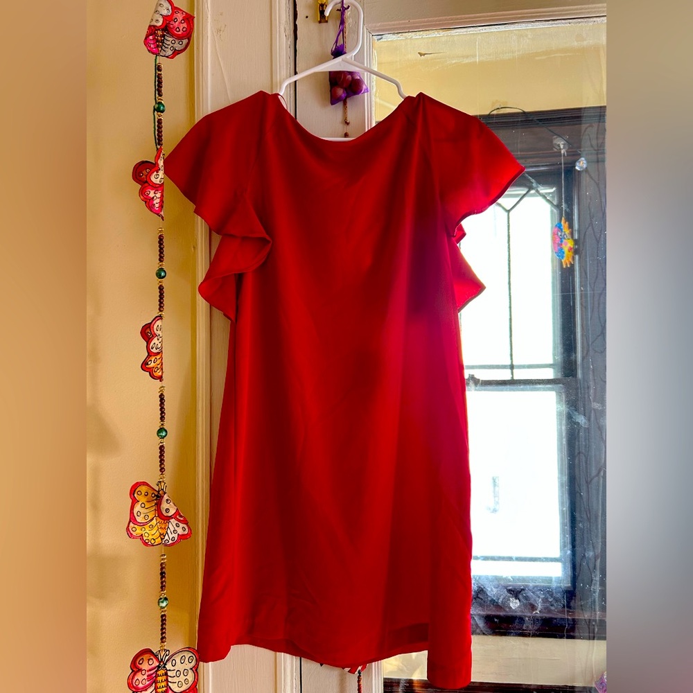 Casual, XS red dress by Zara
